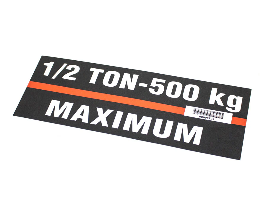 CM Capacity Label Model J