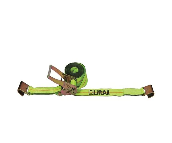 Lift All 2" W/Flat Hook 10K Tuff-Edge Adjustable End Strap Load Hugger Tiedown - Image 2