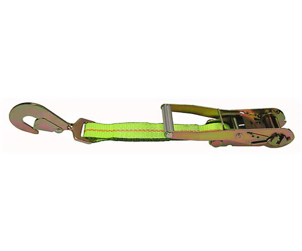 Lift All 2" W/Twisted Snap Hk 10K Fixed End Only W/Ratchet Load Hugger Tie Down