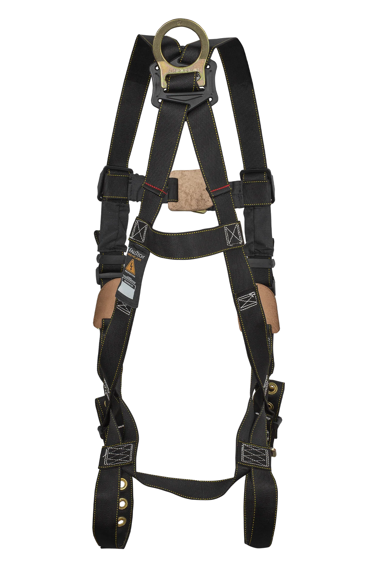 Arc Flash Nylon 2D Climbing Non-belted Full Body Harness, Tongue Buckle Leg Adjustment - Image 3