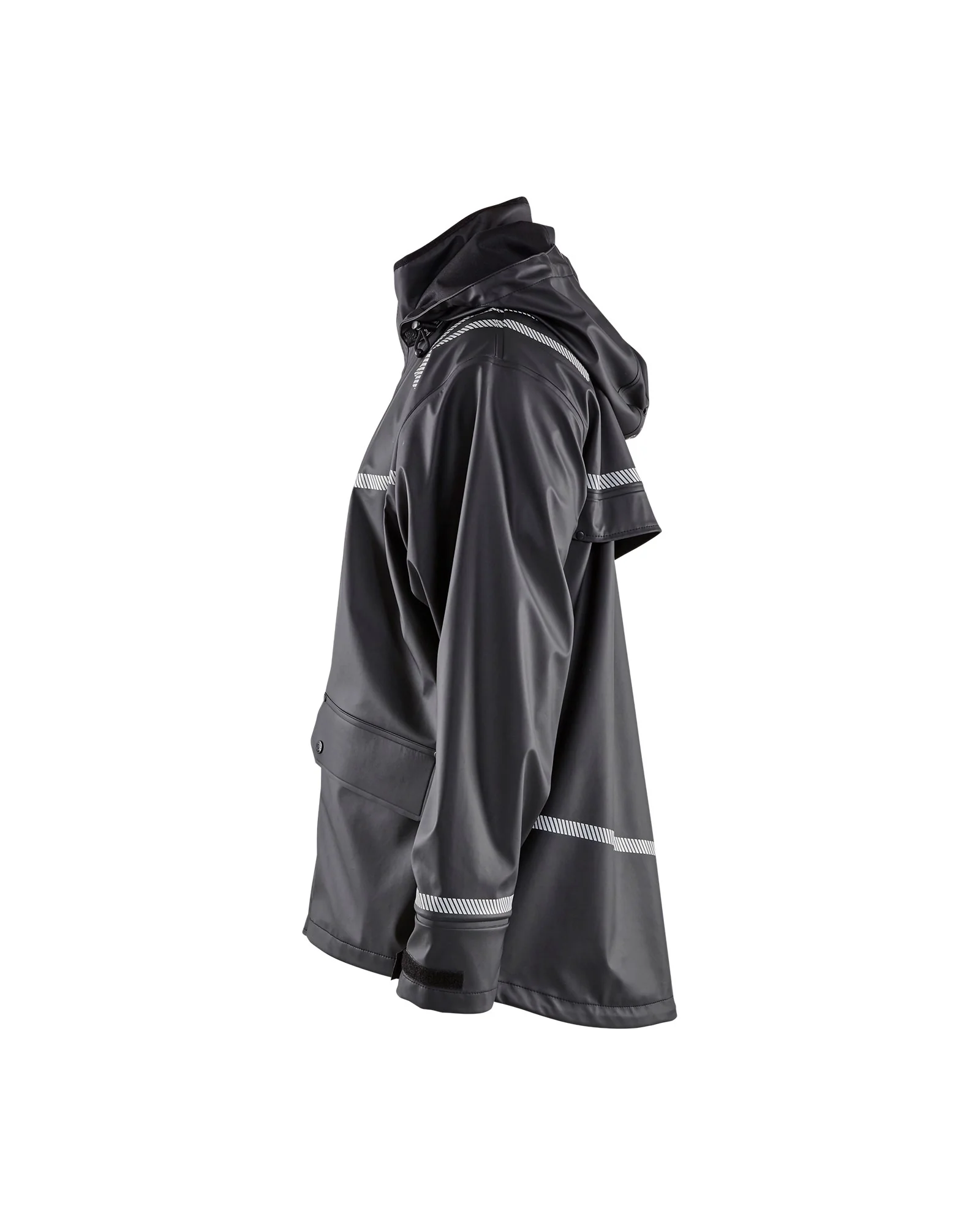 Blaklader Hooded Rain Jacket - Image 4