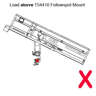 Doughty Followspot Rail Mount - Image 3