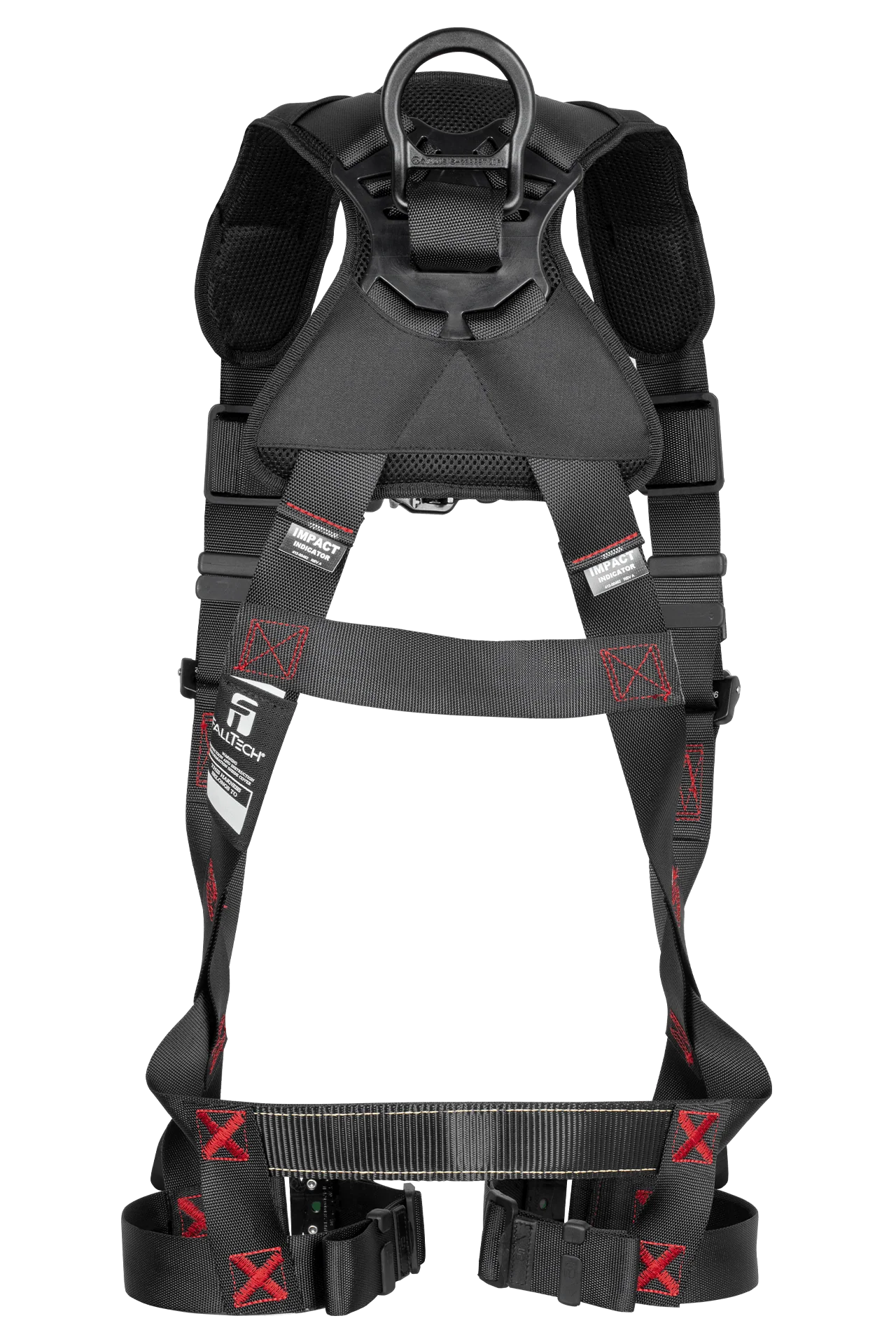 FT-Iron™ 1D Standard Non-Belted Full Body Harness, Quick Connect Buckle Leg Adjustment - Image 3