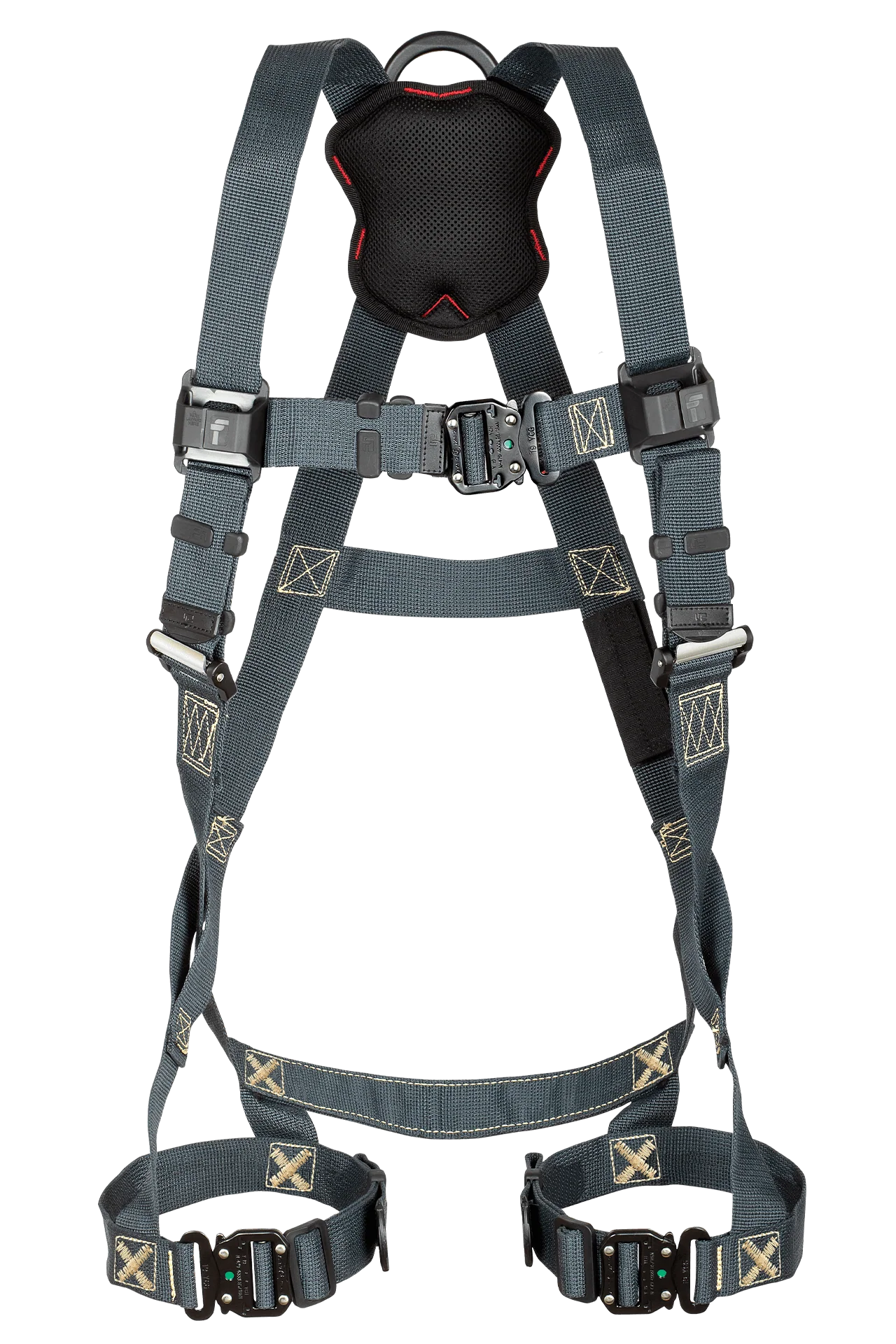 FT-Weld™ 1D Standard Non-Belted Full Body Harness, Quick Connect Buckle Leg Adjustment - Image 3