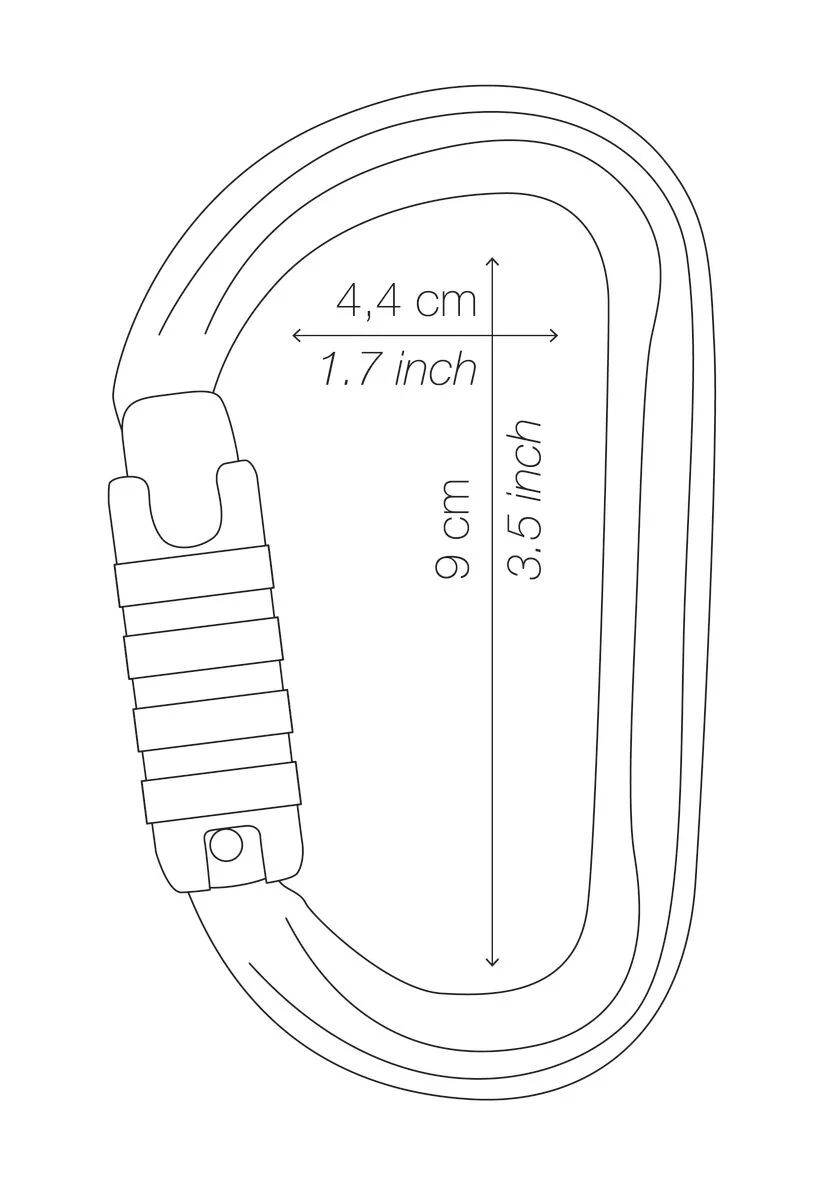 Petzl Am’D H-Frame Carabiner - Image 8