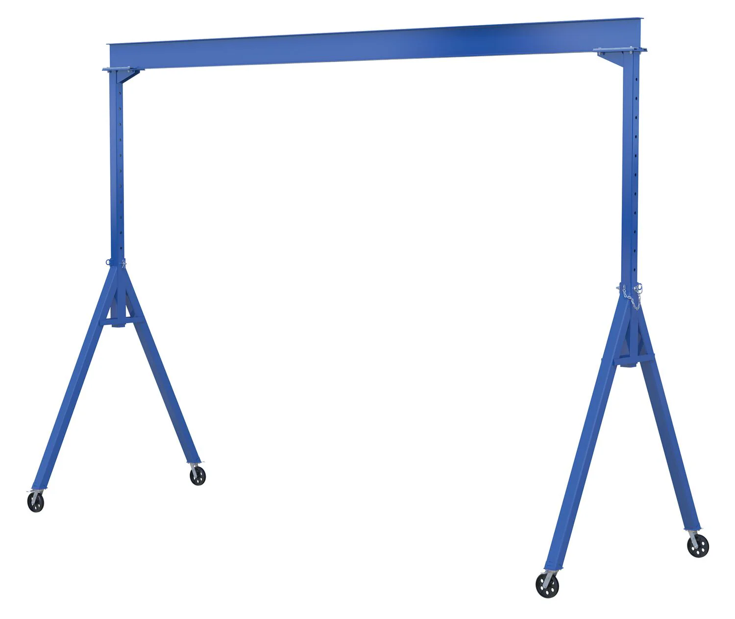 Vestil Manufacturing Corp Adjustable Steel Gantry Cranes with V-Groove Casters