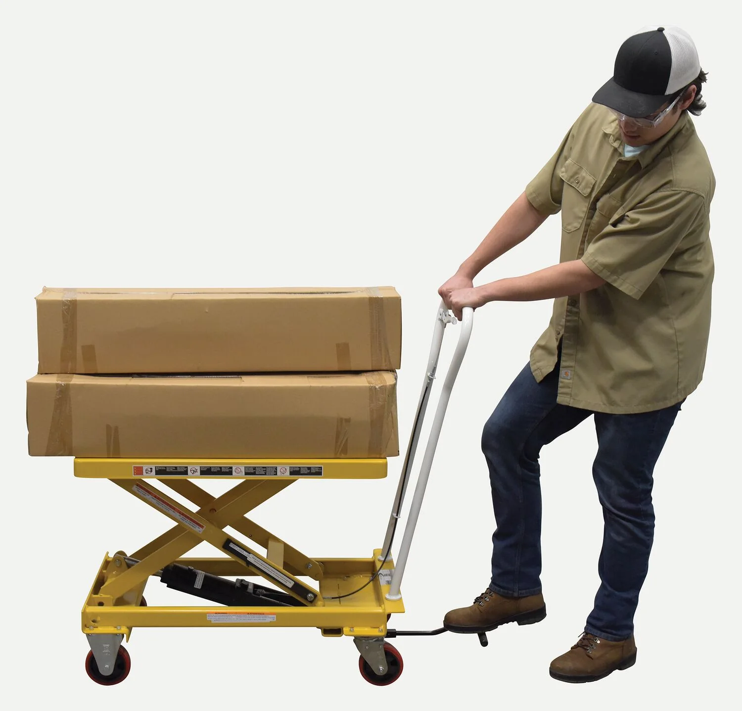 Vestil Manufacturing Corp Auto-Shift Hydraulic Elevating Carts - Image 2