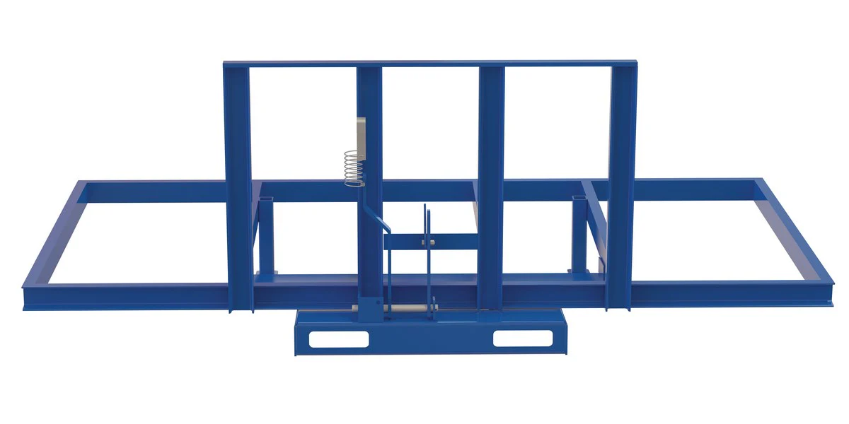 Vestil Manufacturing Corp Flat Open Side Hopper - Image 2