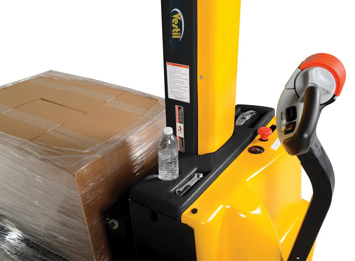 Vestil Manufacturing Corp Narrow Mast Stackers with Powered Drive and Powered Lift - Image 7