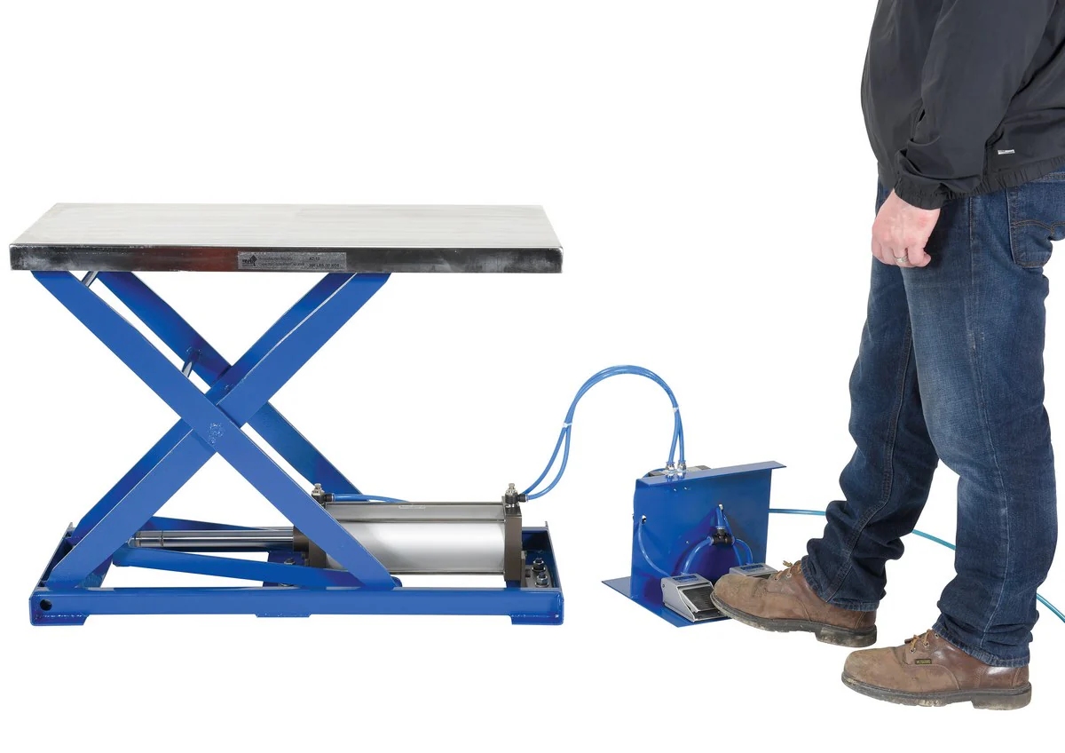 Vestil Manufacturing Corp Pneumatic Scissor Lift Table - Image 5