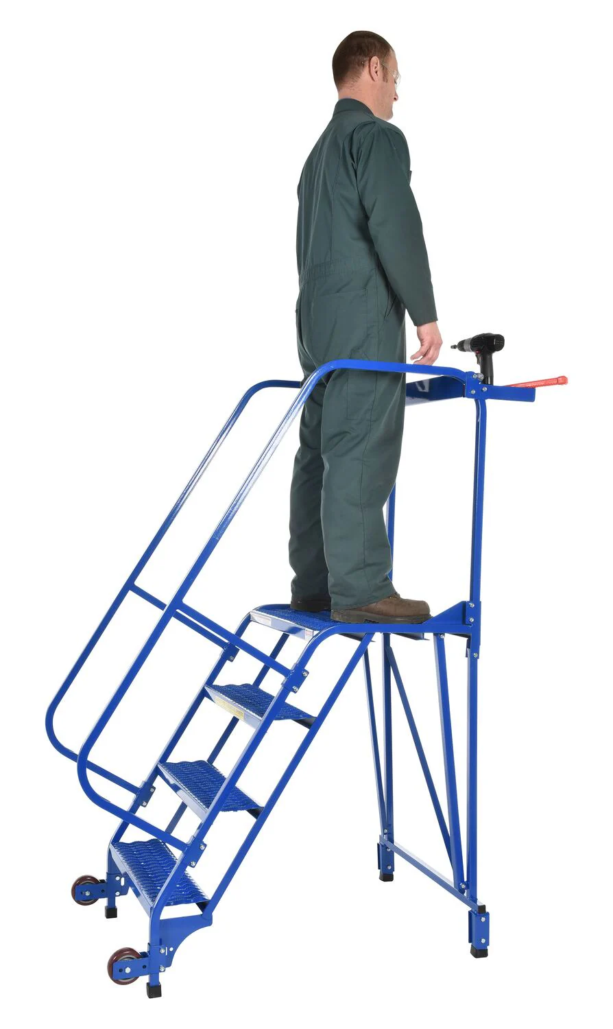 Vestil Manufacturing Corp Tip-N-Roll Mobile Ladders - Image 7