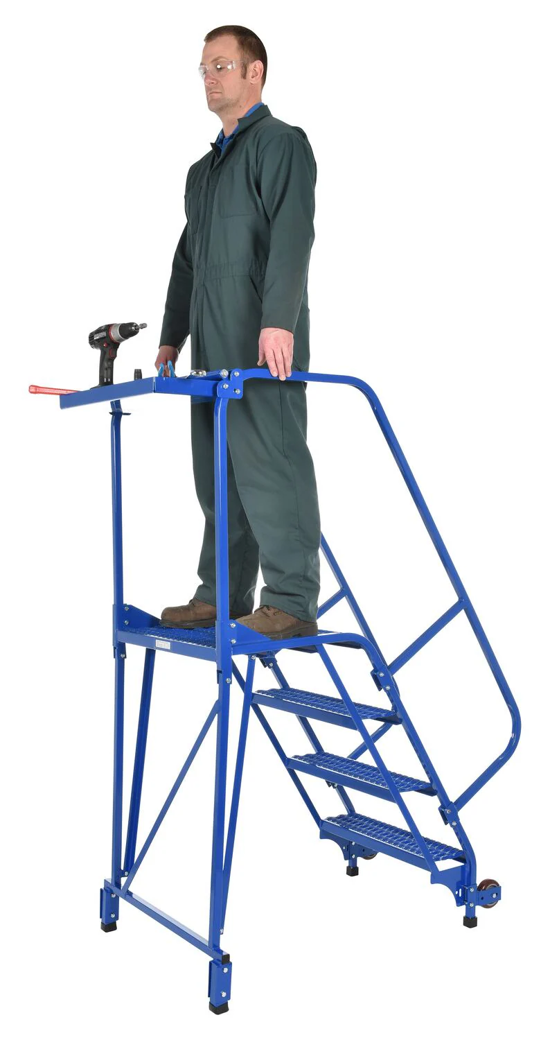 Vestil Manufacturing Corp Tip-N-Roll Mobile Ladders - Image 8