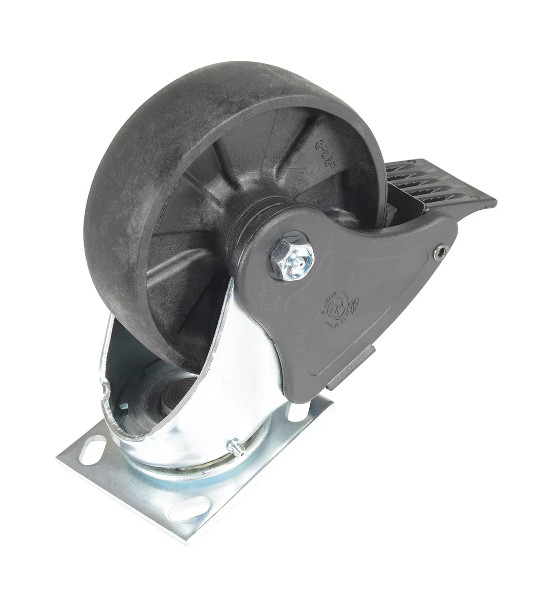 Vestil Manufacturing Corp Upgraded Glass Filled Nylon, Light Duty (RX) Casters - Image 7